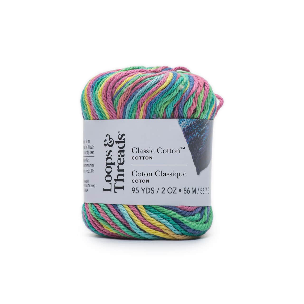 18 Pack: Classic Cotton™ Patterned Yarn by Loops & Threads®